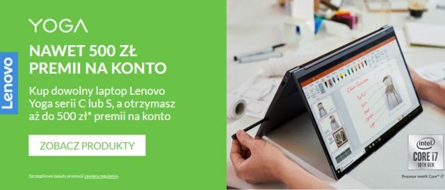 Promocja na laptopy LENOVO 