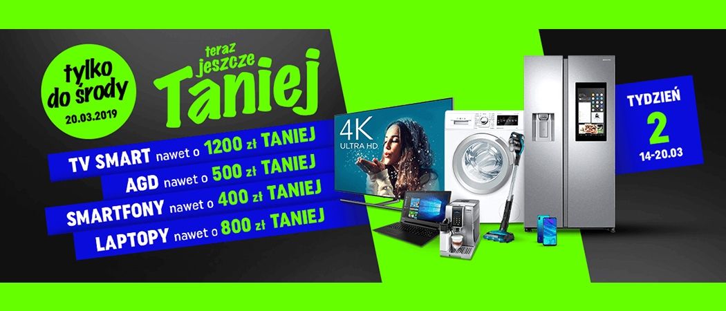 Kup promocyjny sprzęt nawet do 1200 zł taniej w promocji &bdquo;Teraz jeszcze taniej!" w Neonet!