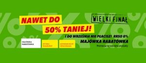 Promocja MAJ&Oacute;WKA RABAT&Oacute;WKA w RTV EURO AGD