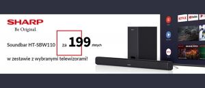 Promocja na telewizory SHARP w RTV EURO AGD