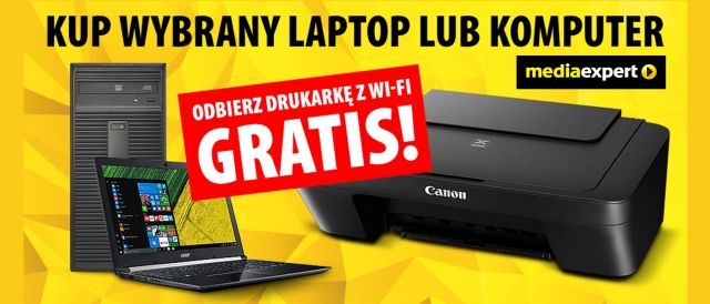 Promocja na komputery i laptopy w Media Expert