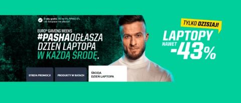 Promocja ŚRODA DZIEŃ LAPTOPA w RTV EURO AGD
