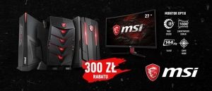 Promocja na komputery MSI