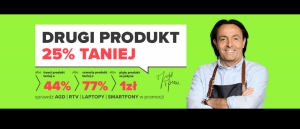 Promocja Drugi produkt 25% taniej w Neonet 