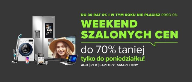 Promocja WEEKEND SZALONYCH CEN w Neonet