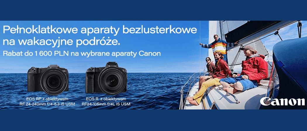 Promocja CANON w RTV EURO AGD - kup wybrany aparat nawet do 1600 zł taniej!