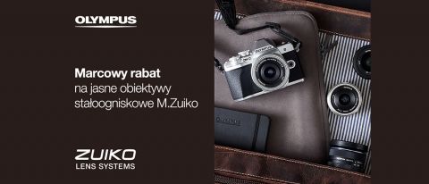 Promocja OLYMPUS "Marcowy rabat na obiektyw" w Media Expert