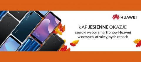 Promocja na smartfony Huawei w RTV EURO AGD