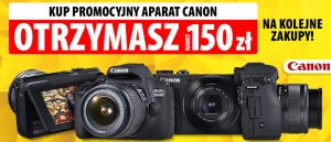 Promocja na aparaty CANON w Media Expert