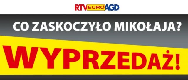 Wyprzedaż w RTV Euro AGD