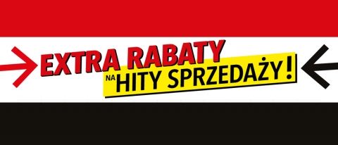 Promocja "Extra rabaty na hity sprzedaży" w RTV EURO AGD
