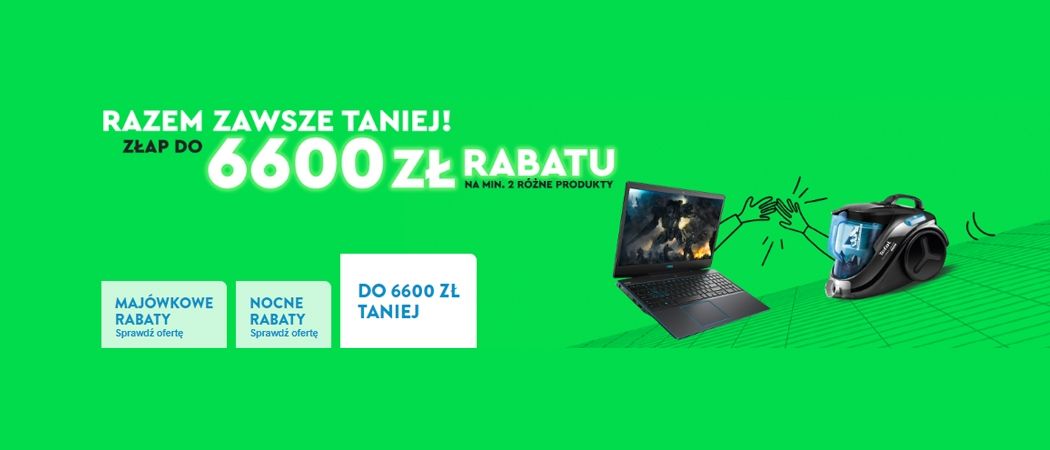Promocja RAZEM ZAWSZE TANIEJ! w Ole Ole - kup taniej wybrane RTV!