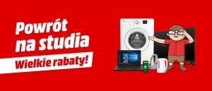 Promocja "Powr&oacute;t na studia" w Media Markt!