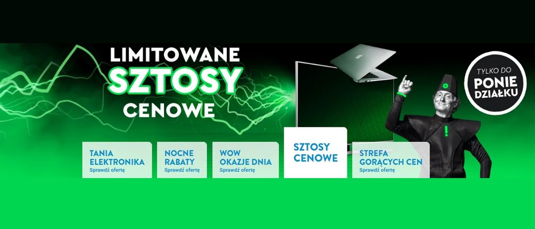 Promocja LIMITOWANE SZTOSY CENOWE w Ole Ole - kup wybrane RTV taniej z kodem rabatowym!