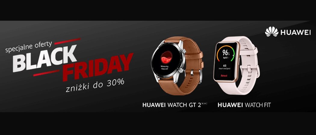 Promocja HUAWEI w RTV EURO AGD - kup do 30% taniej wybrany smartwtach!