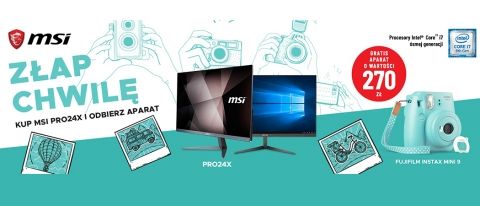 Promocja na komputery MSI w Media Markt