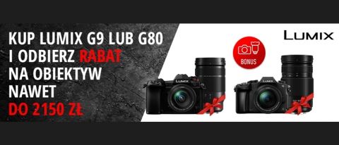 Promocja na aparaty Panasonic w RTV EURO AGD