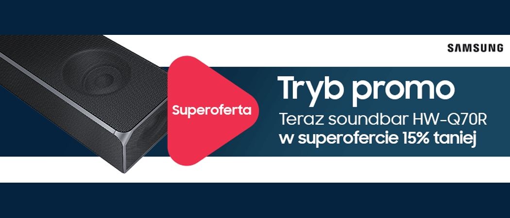 Promocja SAMSUNG w RTV EURO AGD - kup promocyjny soundbar 15% taniej!