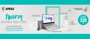 Promocja na laptopy MSI