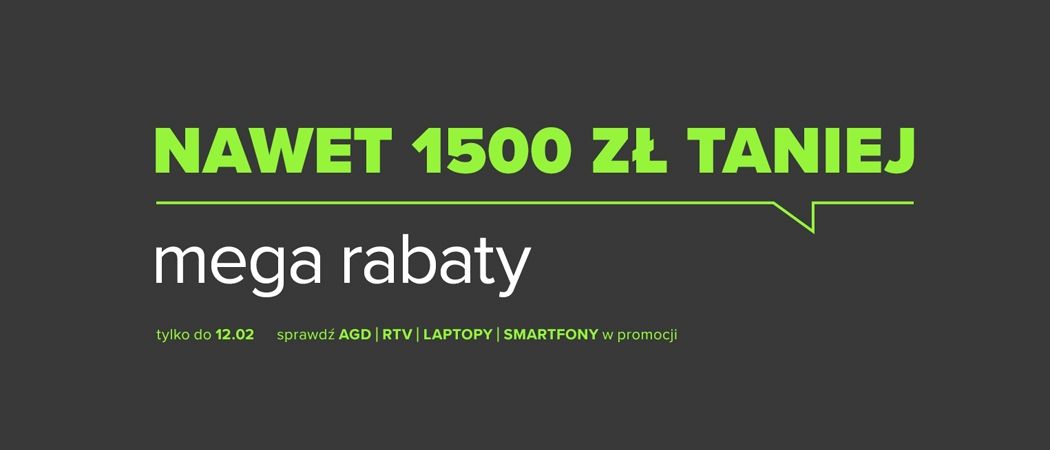 Promocja MEGA RABATY w Neonet - kup wybrane RTV taniej z kodem rabatowym!