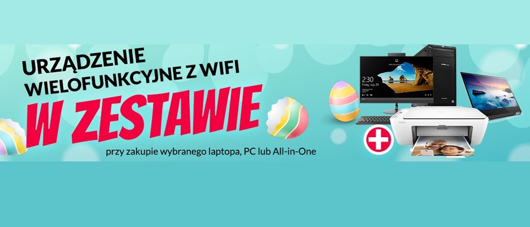 Kup promocyjny komputer lub laptop i odbierz drukarkę w prezencie w promocji RTV EURO AGD!