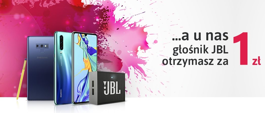 Promocja w Neo24 - kup smartfon objęty promocją i odbierz głośnik mobilny JBL za 1 zł!