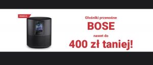 Promocja BOSE w RTV EURO AGD