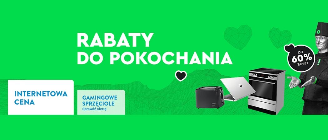 Promocja RABATY DO POKOCHANIA w Ole Ole - kup wybrane RTV nawet do 60% taniej!