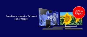 Promocja na soundbary SONY w Media Expert
