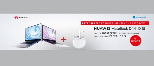Promocja na laptopy HUAWEI w RTV EURO AGD