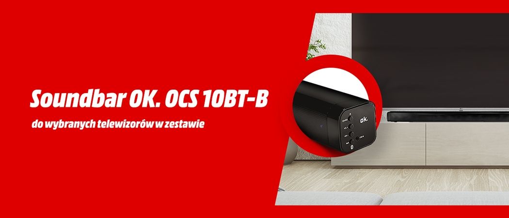 Kup promocyjny telewizor i odbierz soundbar w prezencie w promocji Media Markt!