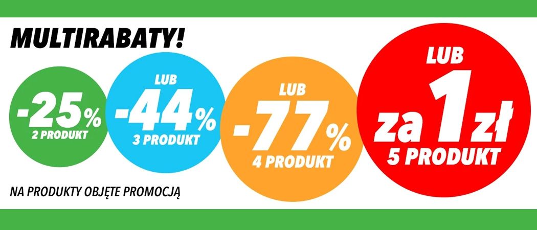 Promocja MULTIRABATY w Media Expert - kup wybrane RTV i zyskaj rabat na jeden ze sprzęt&oacute;w!
