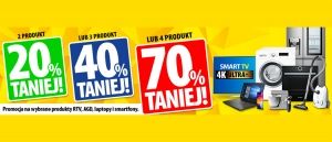 Promocja "Im więcej, tym taniej" w Media Expert