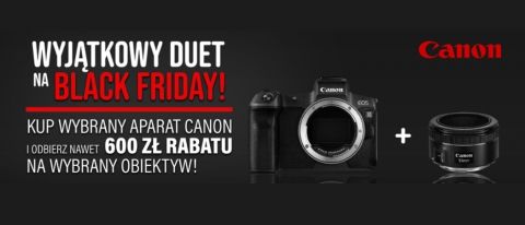 Promocja CANON BLACK FRIDAY w RTV EURO AGD