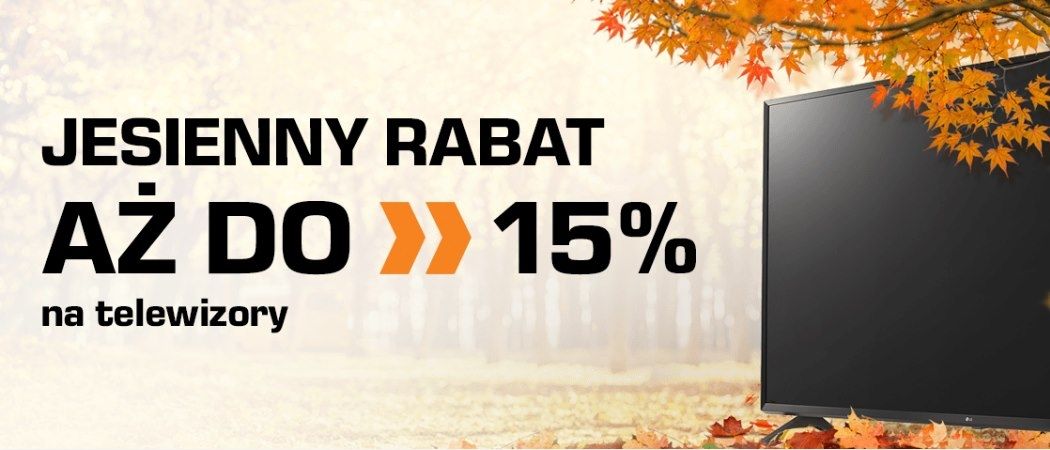 Kup telewizor w promocji SATURN z rabatem do 15% na jesień!