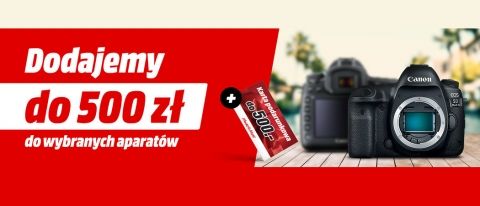 Rabaty na aparaty fotograficzne w Media Markt!