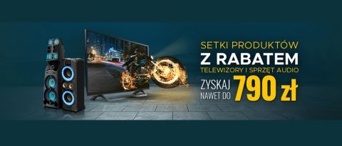 Promocja na telewizory i audio w NEO24