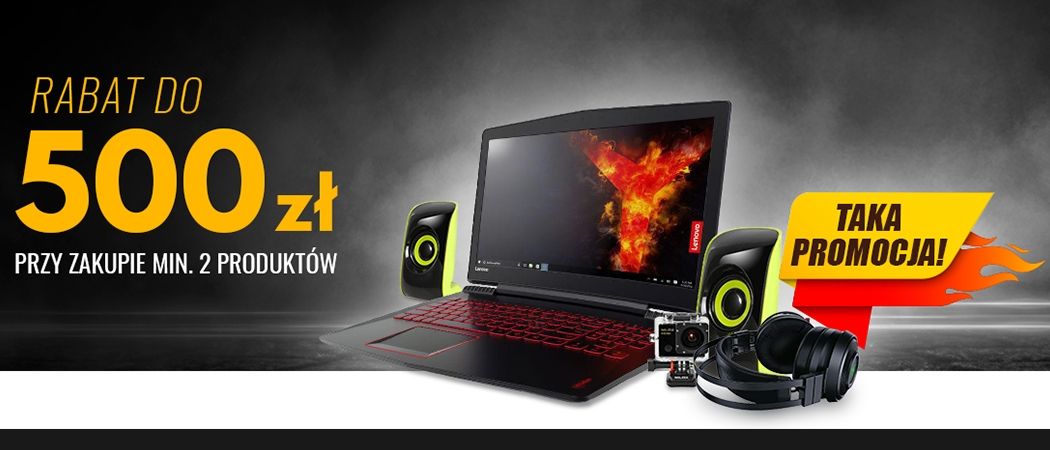 Zyskaj 50 zł rabatu za każde wydane 500 zł w promocji na sprzęt komputerowy w Neo24!