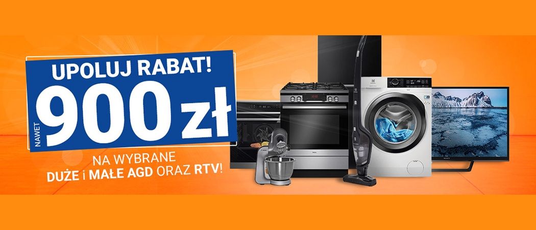 Kup wybrany sprzęt i zyskaj nawet do 900 zł rabatu w promocji "Upoluj rabat" w Avans!