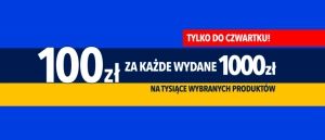 Promocja 50 ZŁ ZA 500 ZŁ w RTV EURO AGD