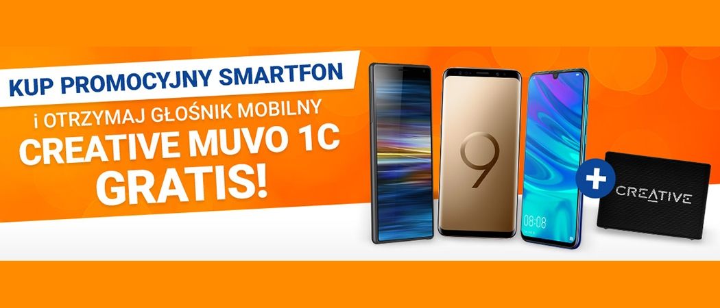 Promocja w Avans - kup promocyjny smartfon i odbierz głośnik mobilny gratis!