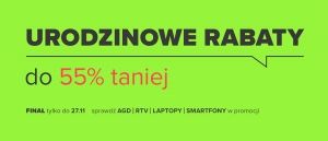 Promocja "Urodzinowe rabaty" w NEONET