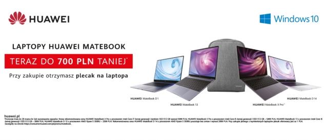 Promocja na laptopy HUAWEI w NEO24