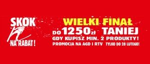 Promocja "Skok na rabat" w RTV EURO AGD