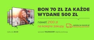 Promocja na telewizory w NEONET