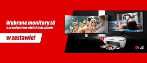 Promocja na monitory LG w Media Expert