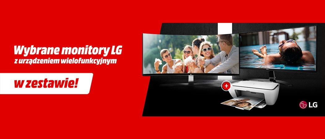 Kup monitor LG w promocji i odbierz prezent - urządzenie wielofunkycjne!