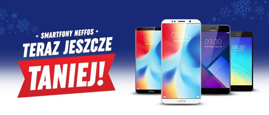 Kup promocyjny smartfon Neffos z dodatkowym rabatem w promocji Neonet!