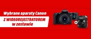 Promocja na aparaty CANON w Media Markt