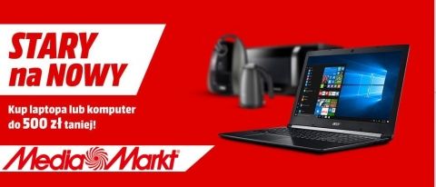 Promocja na laptopy w Media Markt!